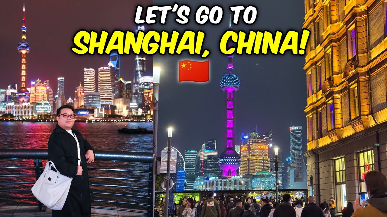First time in SHANGHAI!🇨🇳 Airport, To City, SIM, Hotel + Exploring The Bund! | JM Banquicio