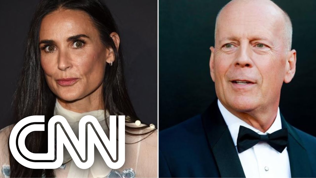 Demi Moore está morando com Bruce Willis e sua atual esposa | LIVE CNN