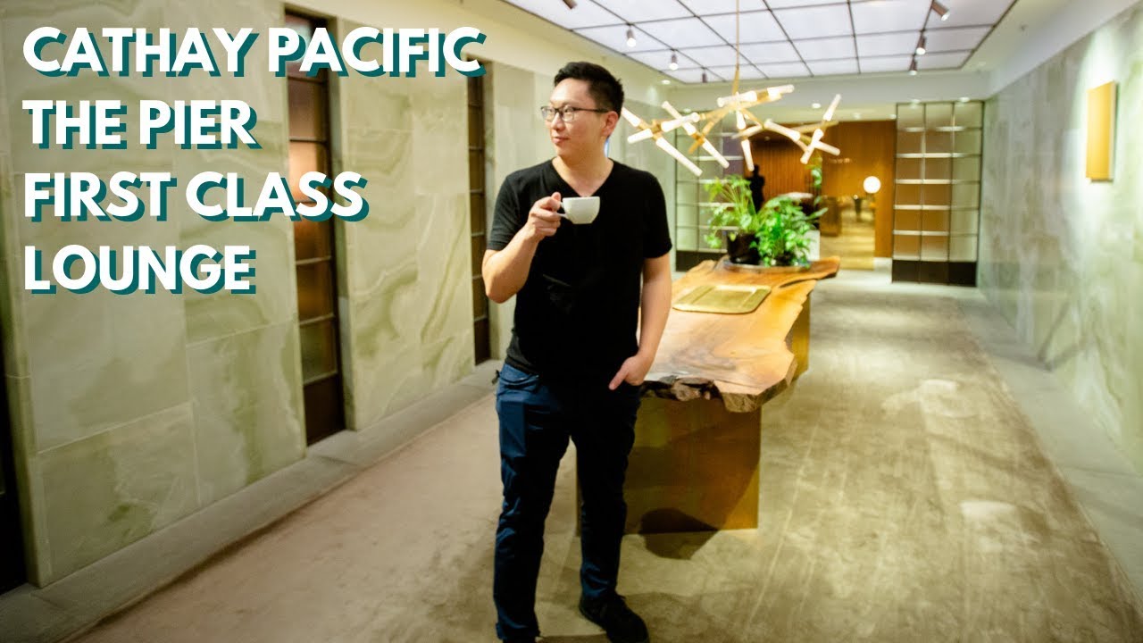 Cathay Pacific The Pier FIRST CLASS Lounge Review at HKG