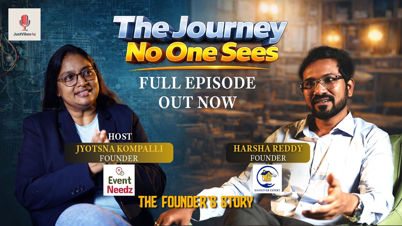 Founder’s Journey - Handover Expert |  Ft. Harsha Reddy