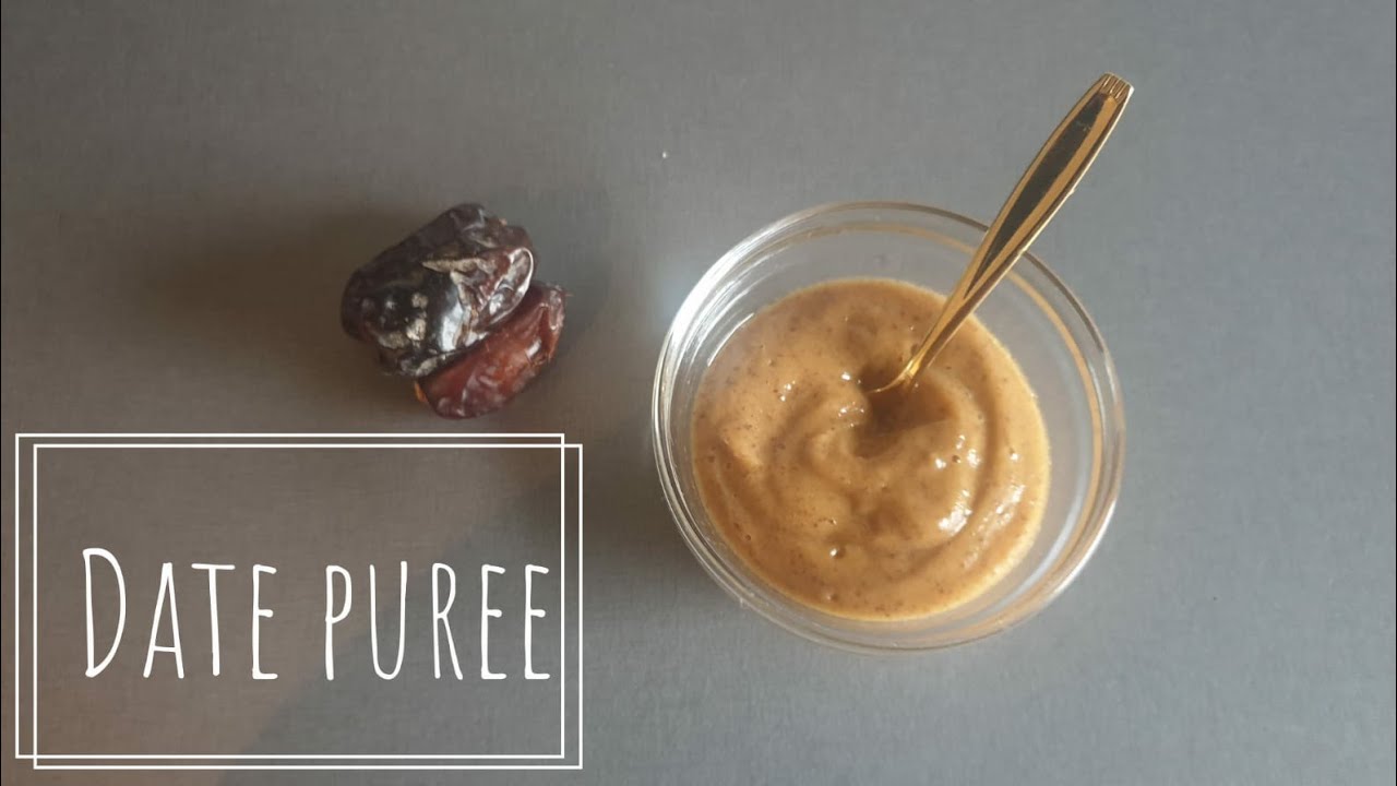 baby food Weight gaining date puree for baby 8 M+| Fruitpuree| Iron rich dessert for babies