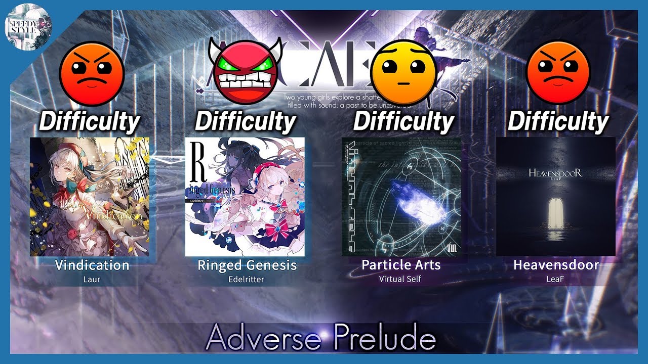 [Arcaea] Playing All Adverse Prelude Songs! [Future 8, 9, 9, 9+]