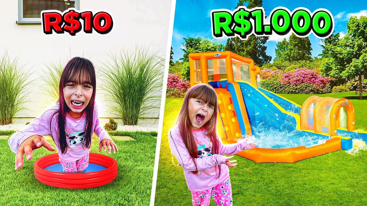 PULA PULA INFLÁVEL de R$100, R$1000 ou R$10000 - DESAFIO