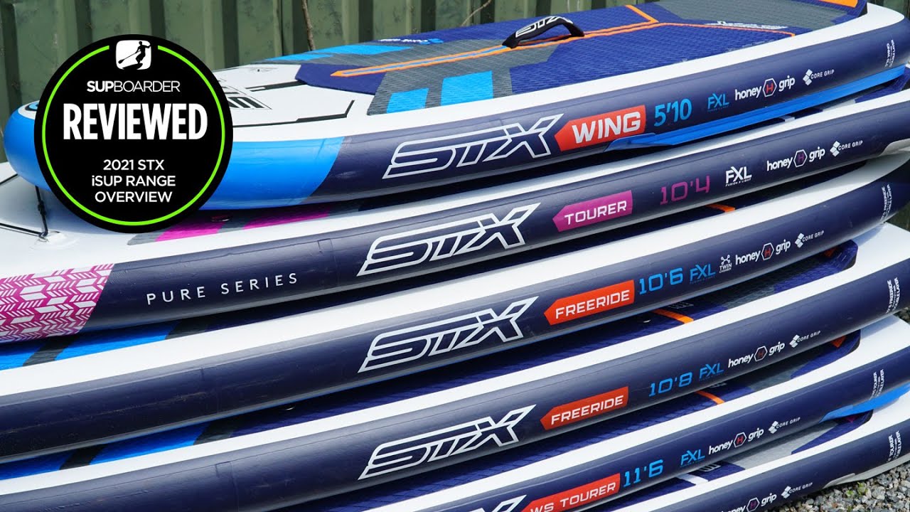 An informative look at the bigger 2021 STX iSUP range