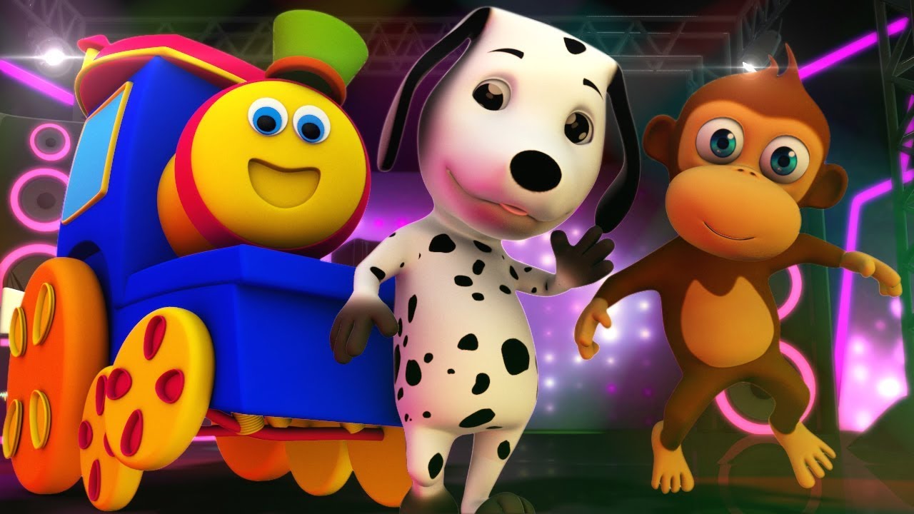 The Animals Sound Song | Bob The Train | Kindergarten Videos For Babies
