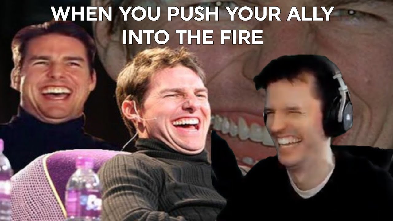 Overly Edited Funny Stream Moments - Turns out Allies are Flammable?