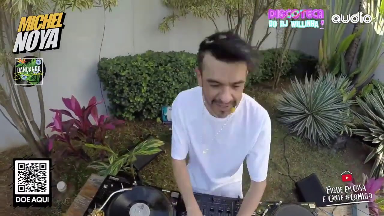 DJ MICHEL NOYA - LIVE ESPECIAL COM MÚSICAS BRASILEIRAS -  PARTE 01 - Transmissão DISCOTECALIVESHOW