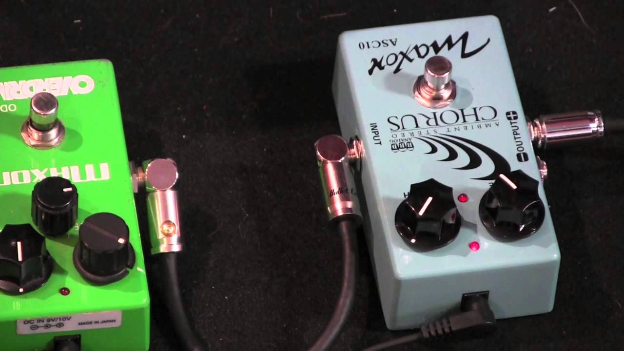 MAXON ASC10 Ambient Stereo Chorus guitar pedal demo with Pure Salem Wood Soul