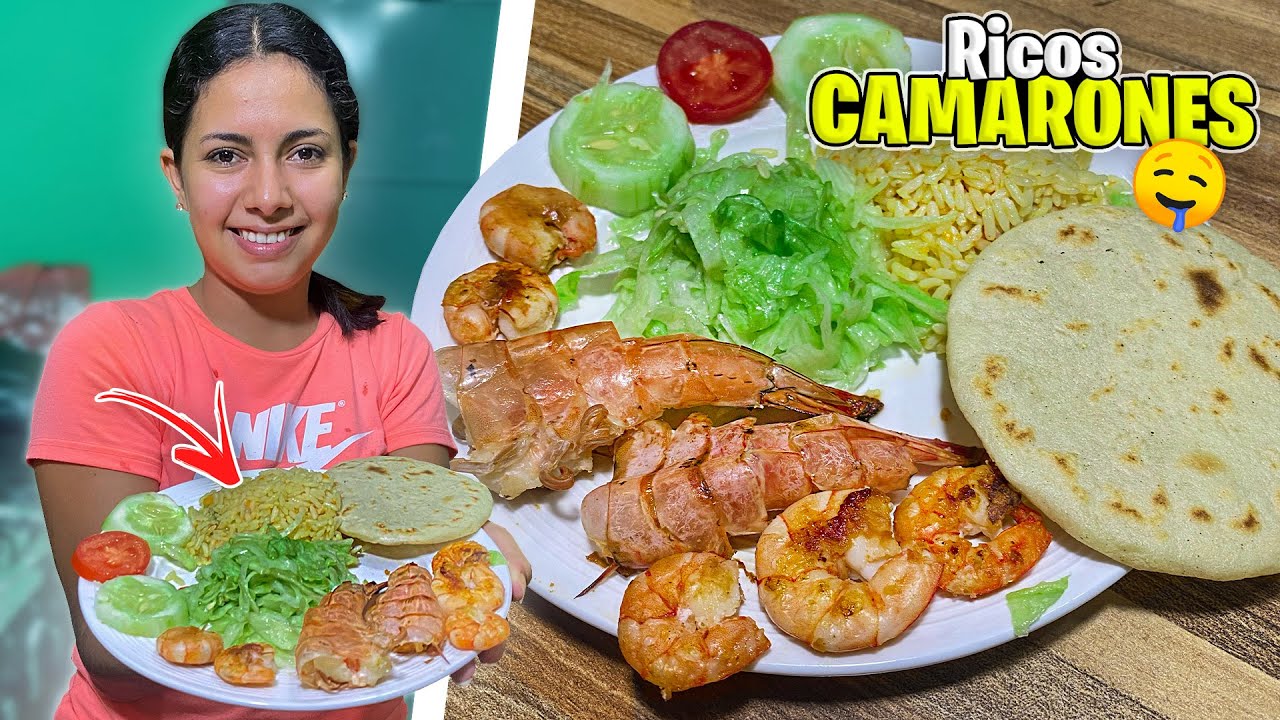 COCINANDO CAMARONES para MI ESPOSO