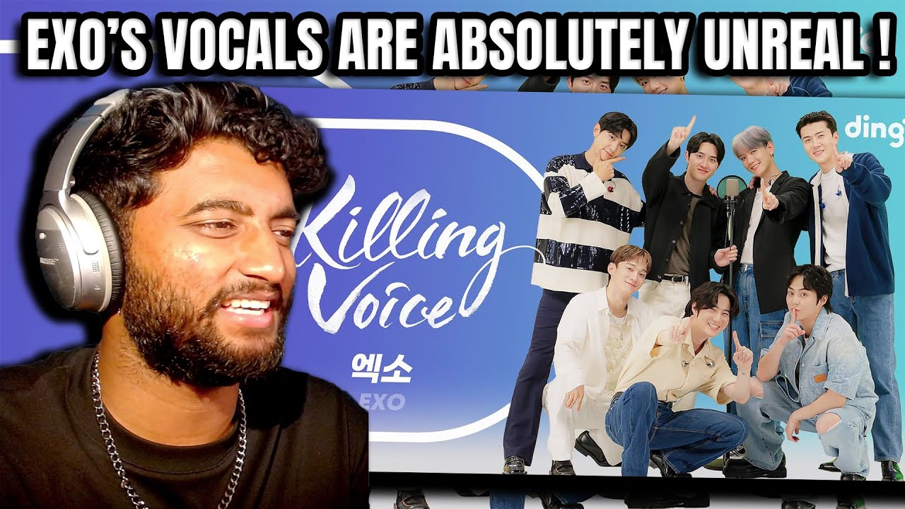 EXO - KILLING VOICE REACTION !! | Dingo Music
