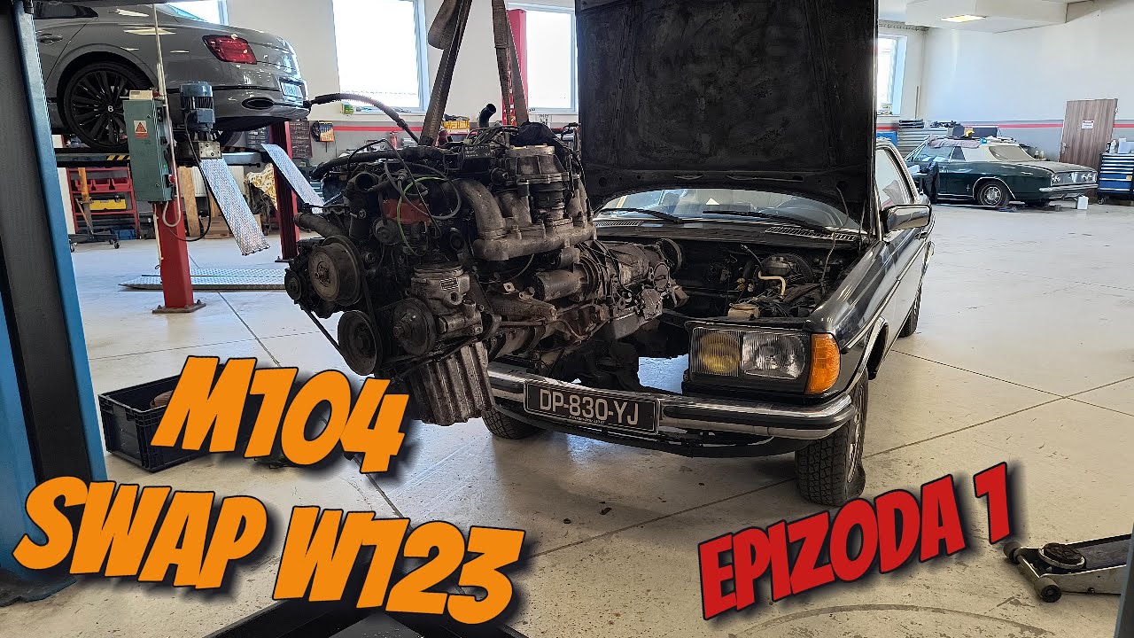 Swap motoru pro W123. Epizoda -1