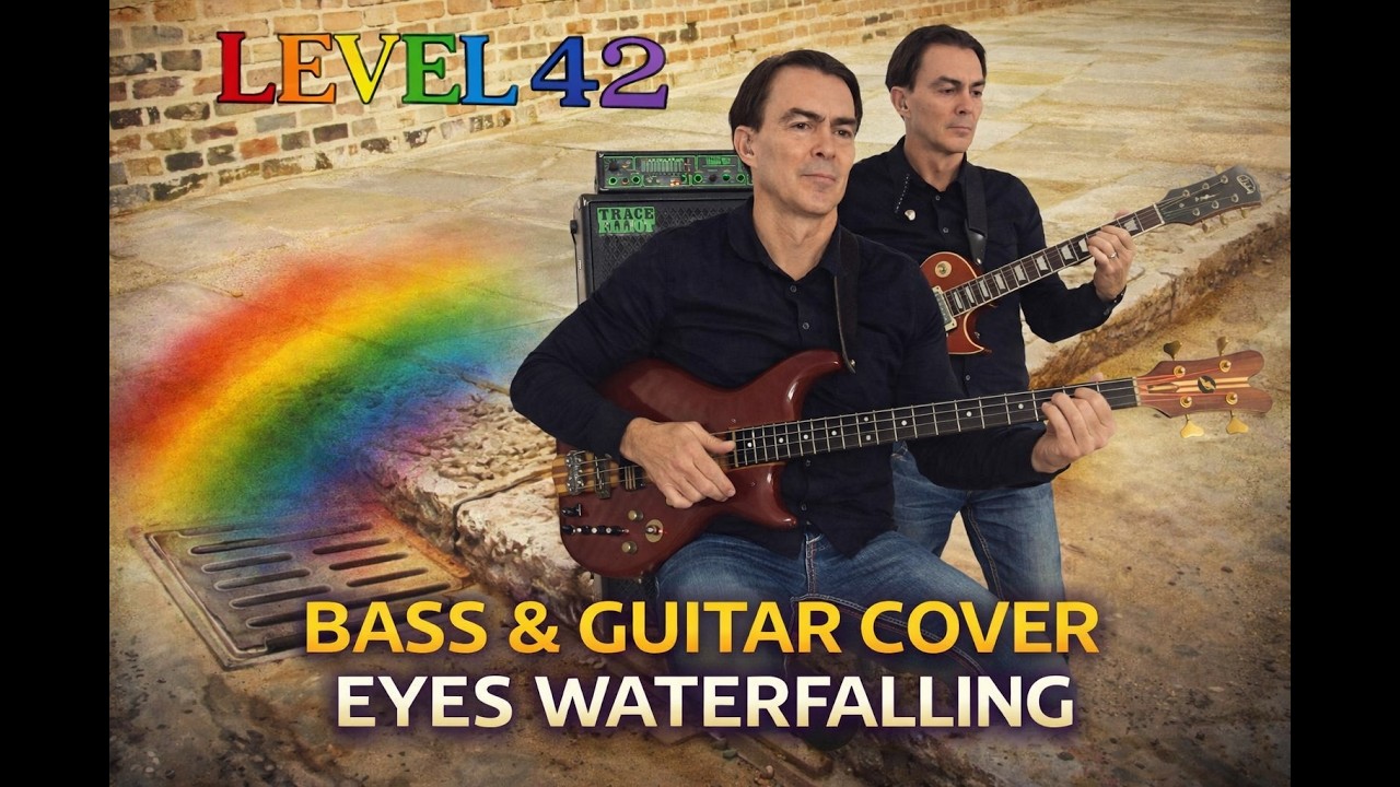 Level 42 - Eyes Waterfalling  - BASS COVER - Mark King - Boon Gould