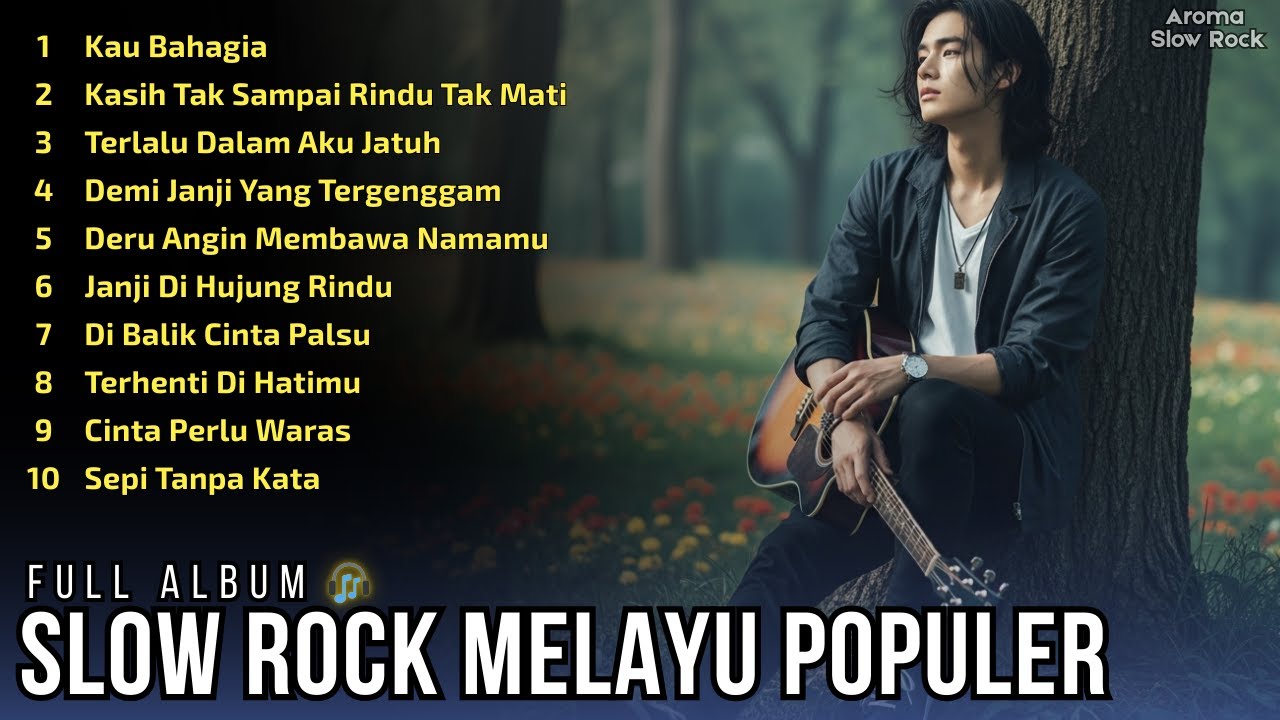 😢💭 FULL ALBUM SLOW ROCK MELAYU GALAU – MENANGIS TANPA SUARA, TERLUKA SENDIRIAN | NONSTOP