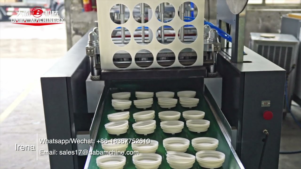 Automatic cup lid forming machine coffee cup lid making machine