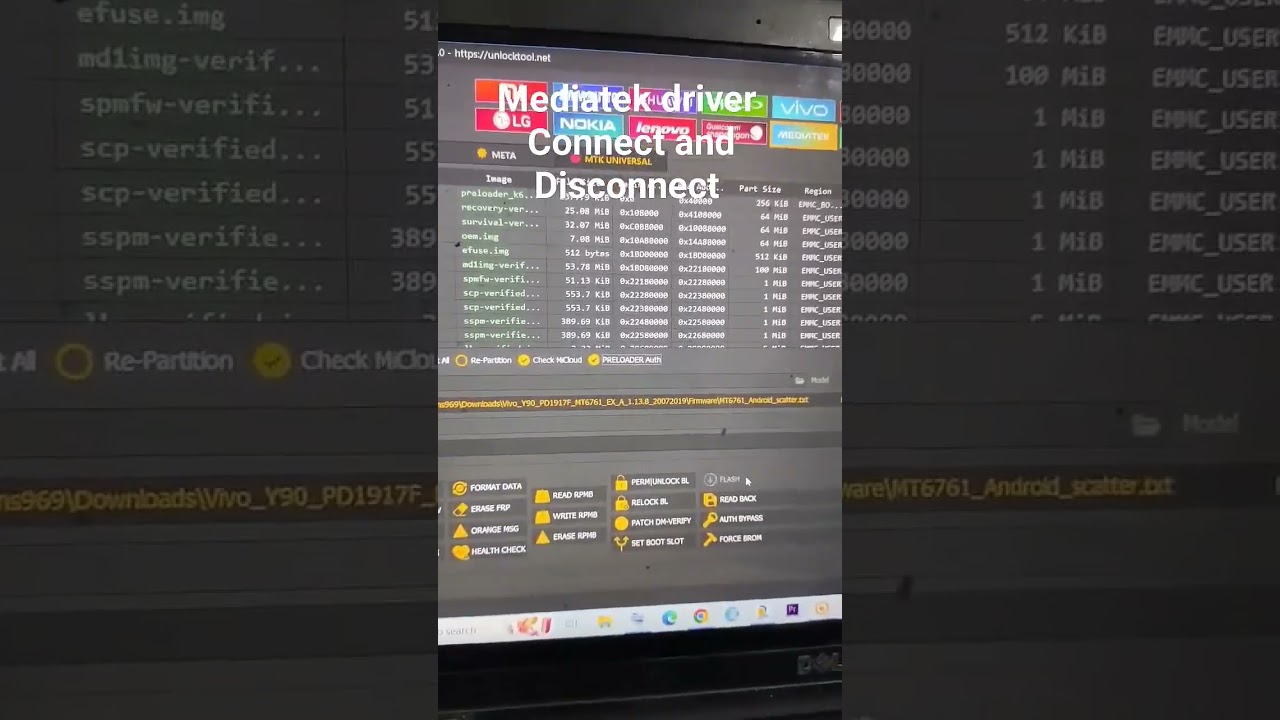 Mediatek Driver connect Disconnect problem solved_unlocktool 