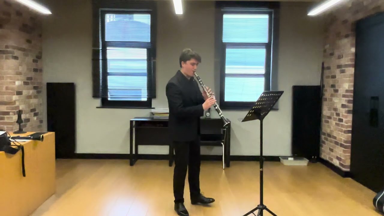 Ali İhsan Tekin - Louis Cahuzac - Arlequin, Clarinet solo