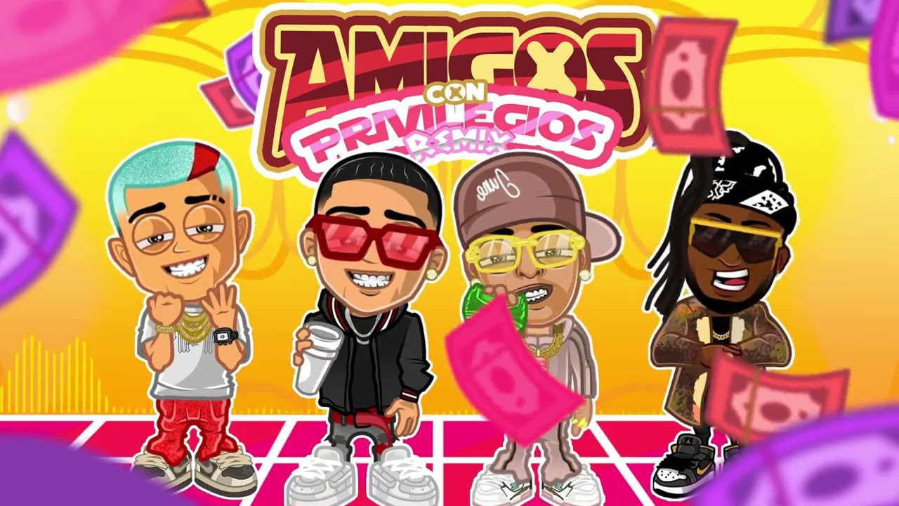 &Ntilde;ENGO FLOW  / ZYRON / JOWELL / LENNOX - AMIGOS CON PRIVILEGIOS REMIX