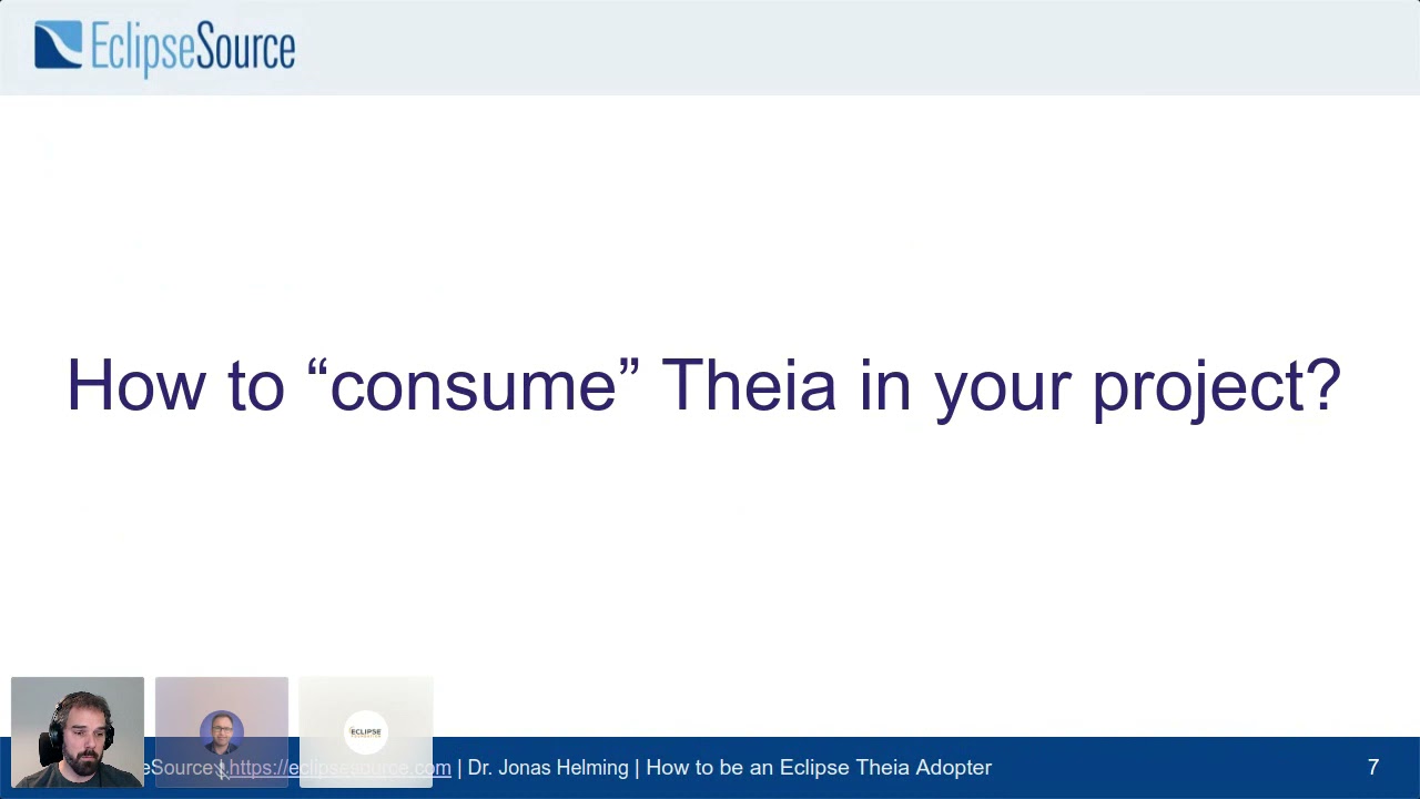 How to be an Eclipse Theia Adopter - Jonas Helming