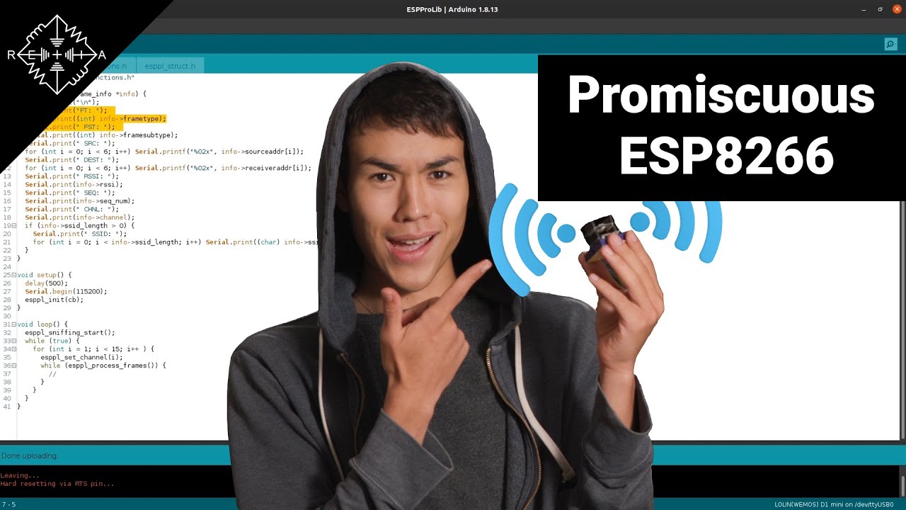 HakByte: Gather WiFi Reconnaissance on this $5 MicroController