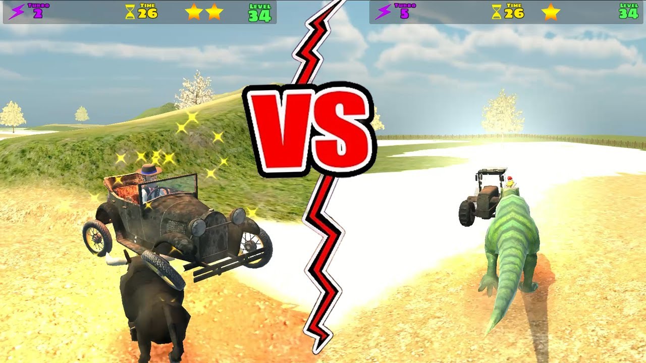 TORO VS DINO Parte 4 || QUIROZAMA #gaming