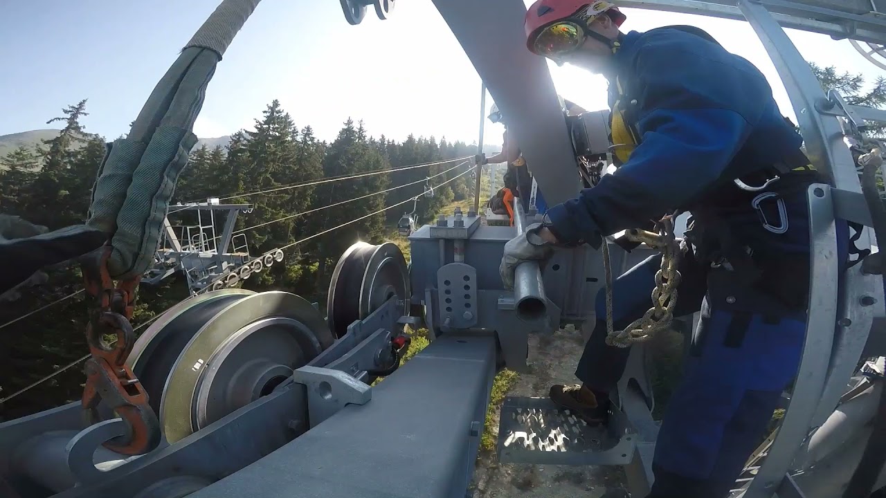 Téléverbier : les travaux exceptionnels de la nouvelle télécabine !