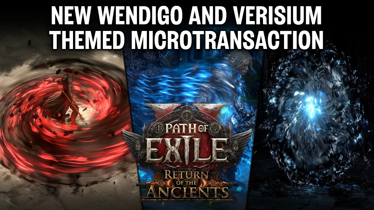 Path of Exile 2: Wendigo Spear Skill Effects & Verisium Effect Bundle Microtransaction Roundup
