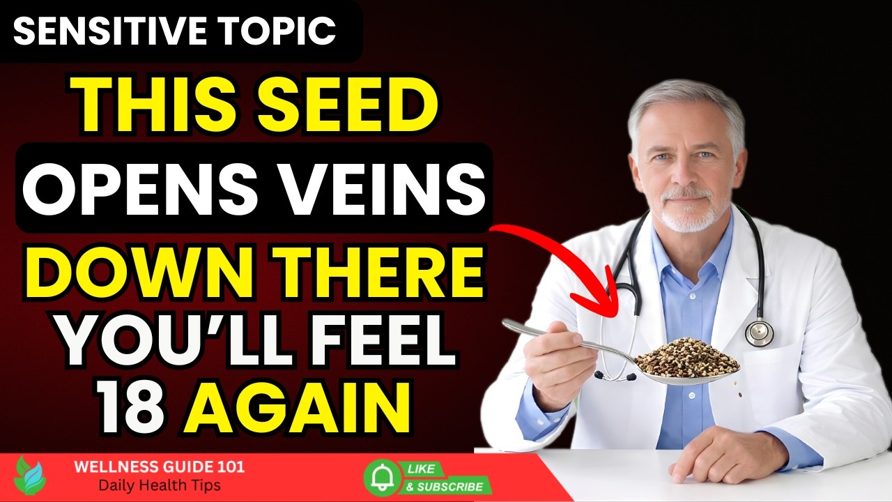Крошечное семечко, которое естественным образом расширяет кровеносные сосуды | Советы для пожилых...