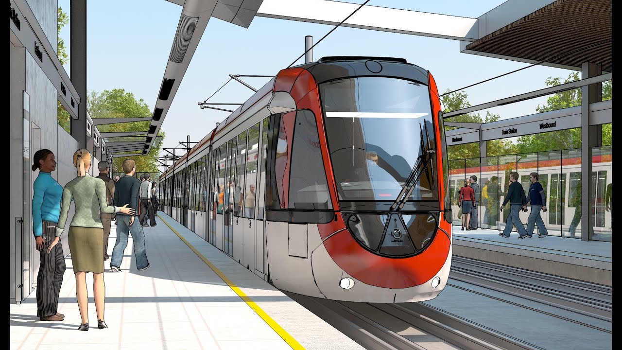 DRONE PHOTOGRAPHY - Ottawa Confederation Line (EAST) - Light Rail Transit