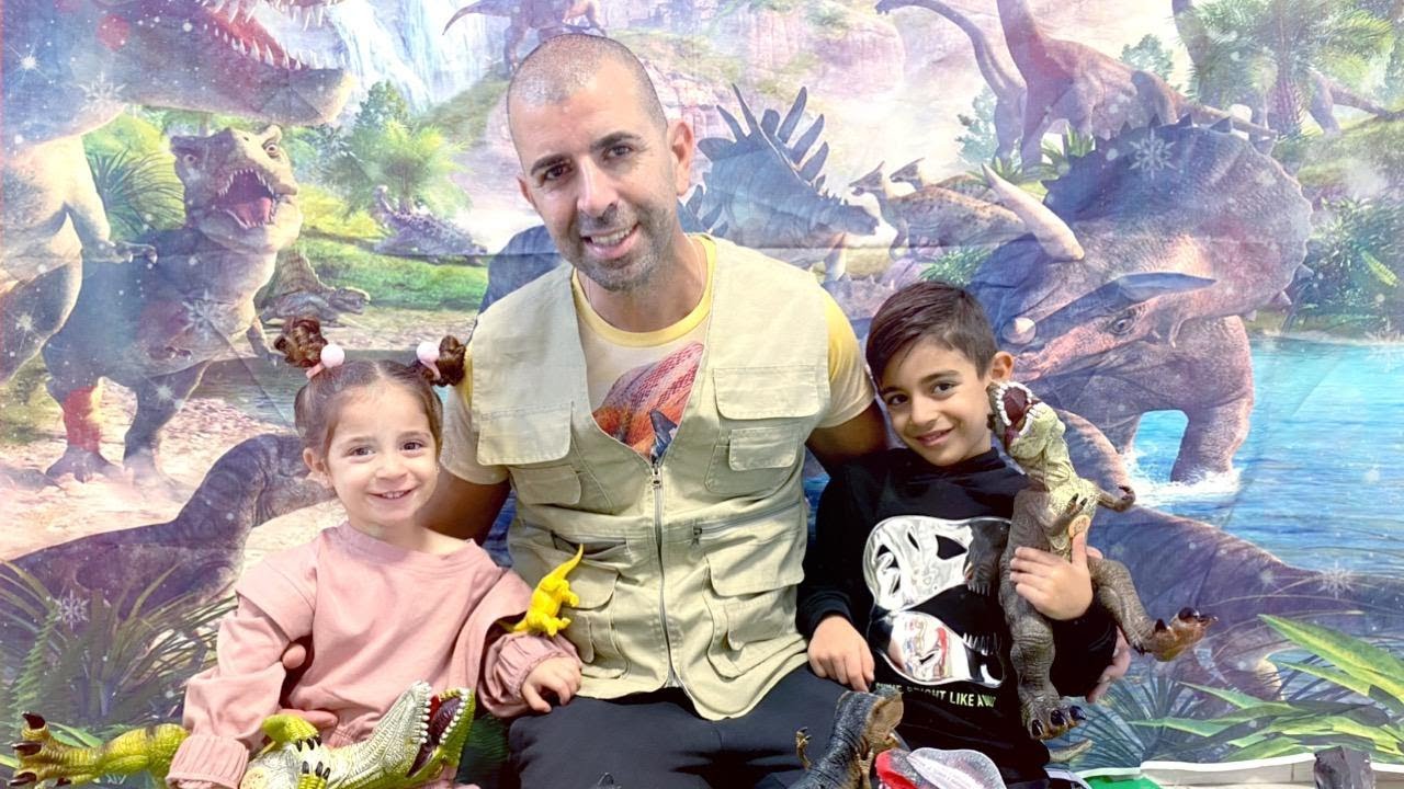 המסע הקסום בעקבות הדינוזאור האחרון... אלין ואליה עם שרון החוקר פרק 1