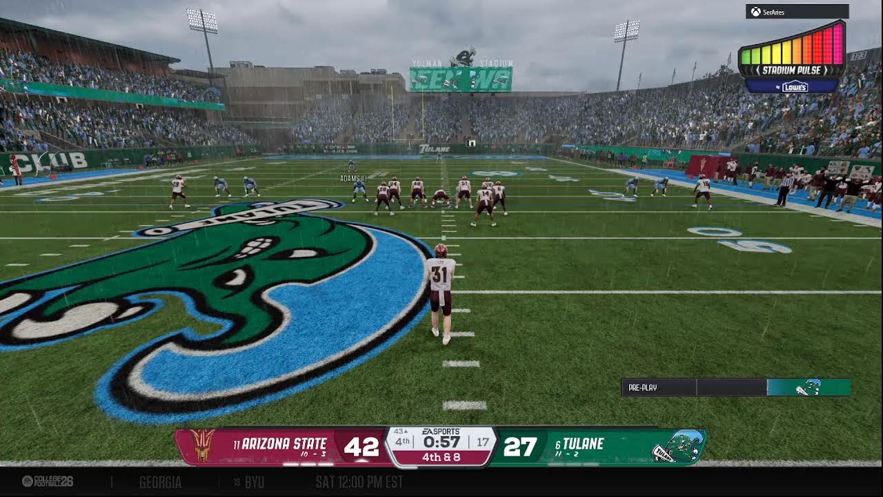 Butcher 3 Star Dynasty - CFP First Round 2026 - chillgate28 vs SerAries