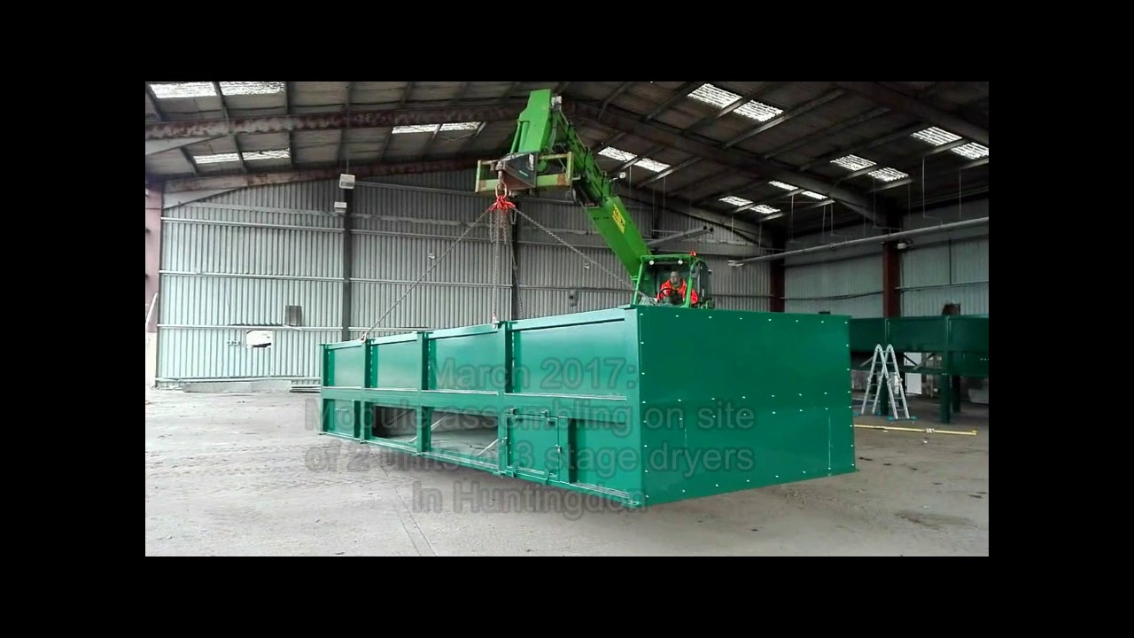 Rauch GreenSolutions -Since 2012: The Modular Dryer- The Moving Floor Dryer by Gerdes GreenSolutions