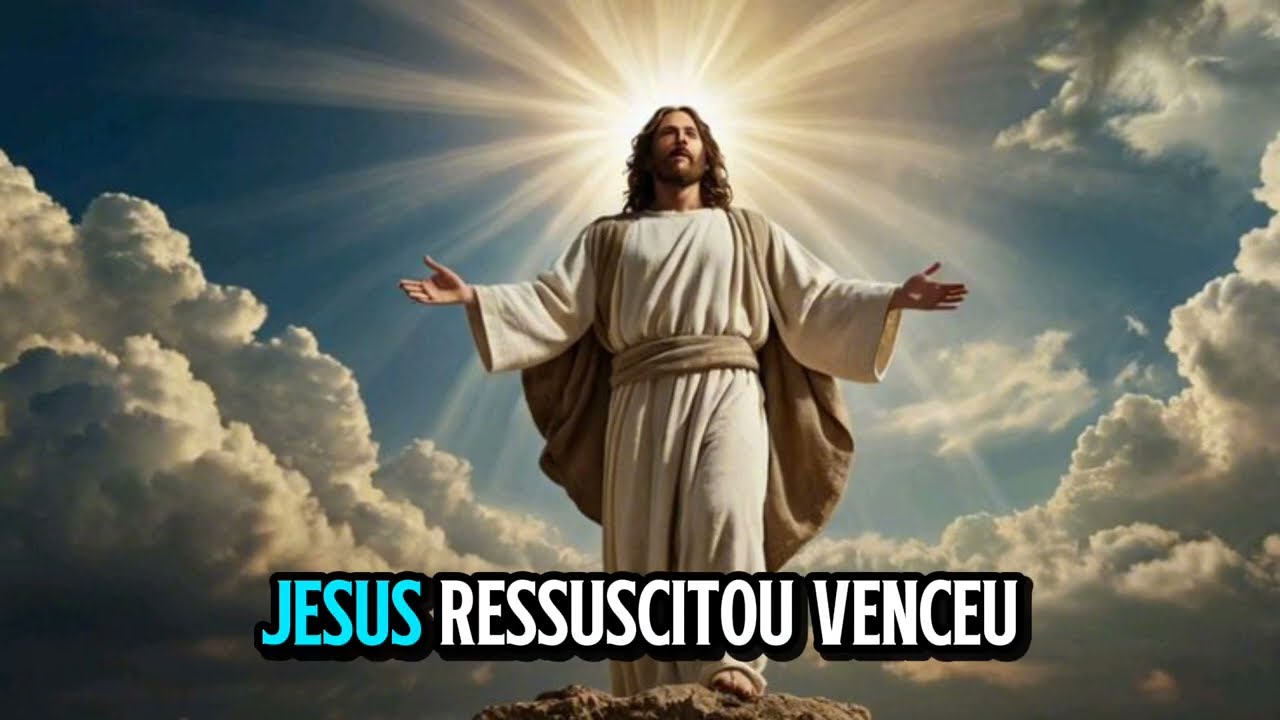 A MORTE NÃO VENCEU O REI DA GLÓRIA 🎵