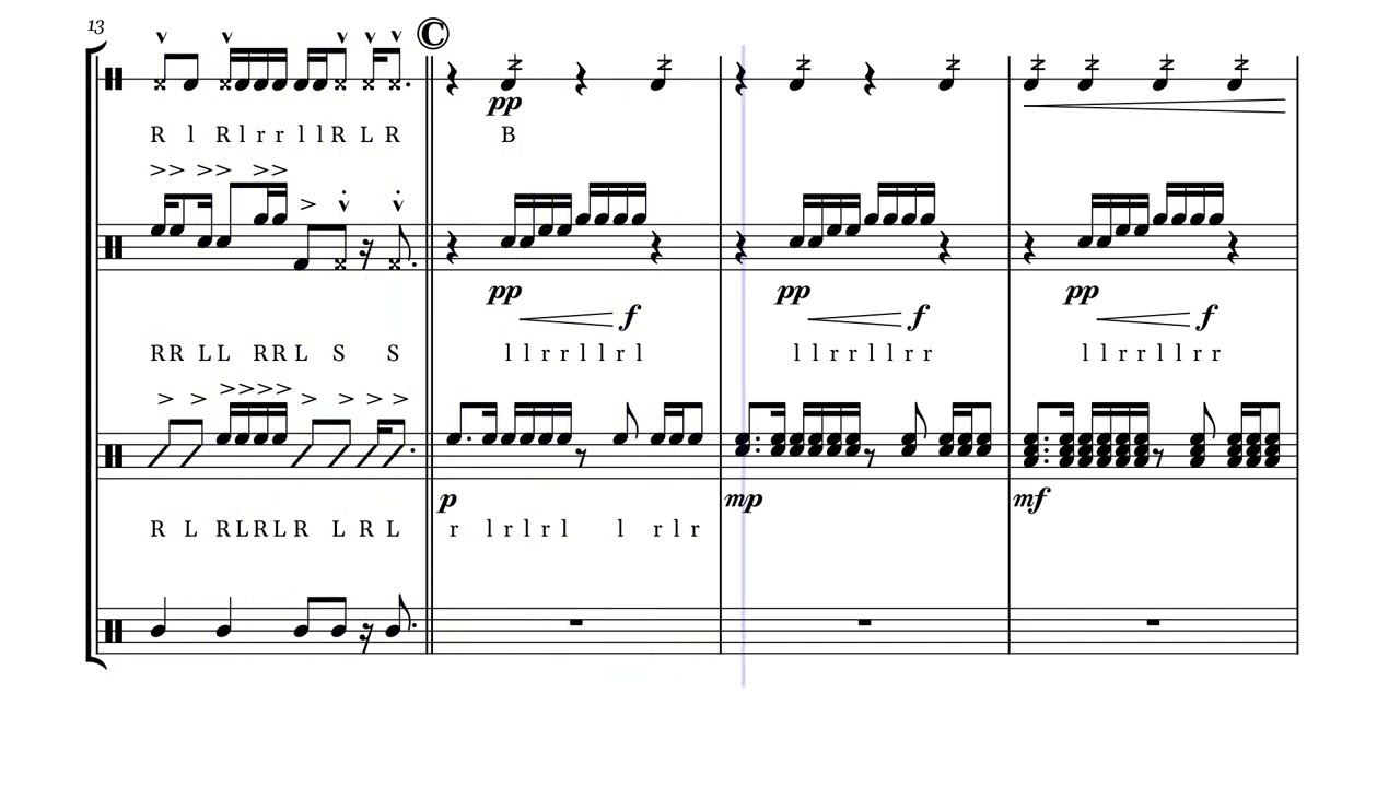 Feeling Easy-Peasy / Drumline Street Cadence