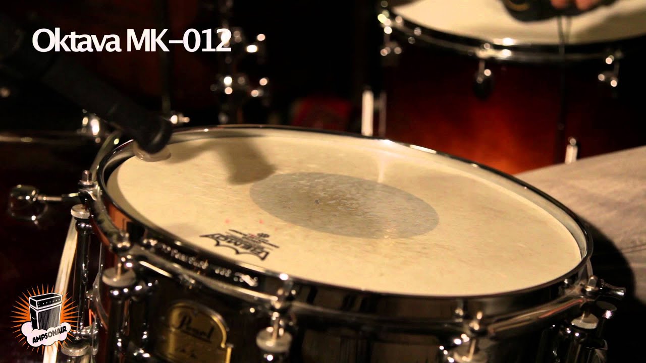 Oktava MK-012 on Snare - Pearl IP1465 14