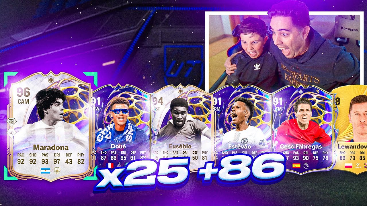 ABRO EL 25 JUGADORES +86 DE 6 TOKENS !! FC26