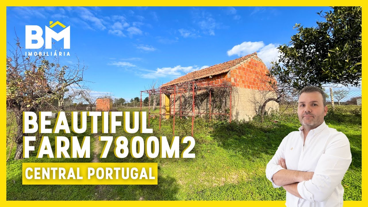 ПРЕКРАСНАЯ ФЕРМА 7800 М² | ЦЕНТРАЛЬНАЯ ПОРТУГАЛИЯ | 25 000 €