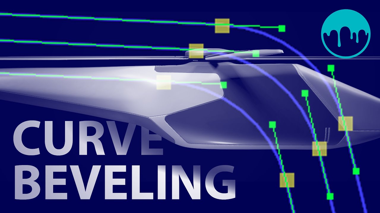 Easy Curve Beveling for Hardsurface Design in 3D Coat