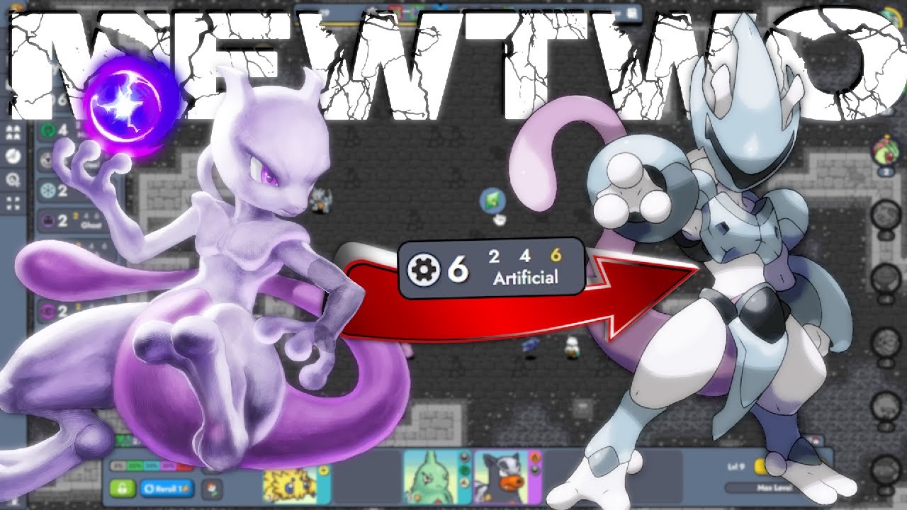 Может ли MEWTWO переносить MASTERBALL LOBBY в Pokémon Auto Chess?
