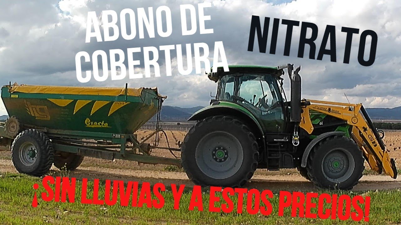 ABONANDO CEBADAS CON NITRATO