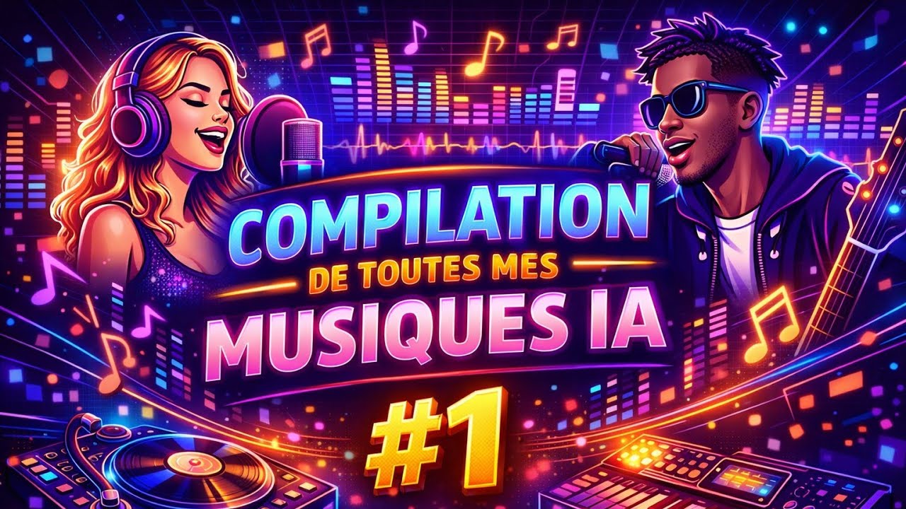 🤖 Compilation Ultime | Toutes mes musiques IA #1