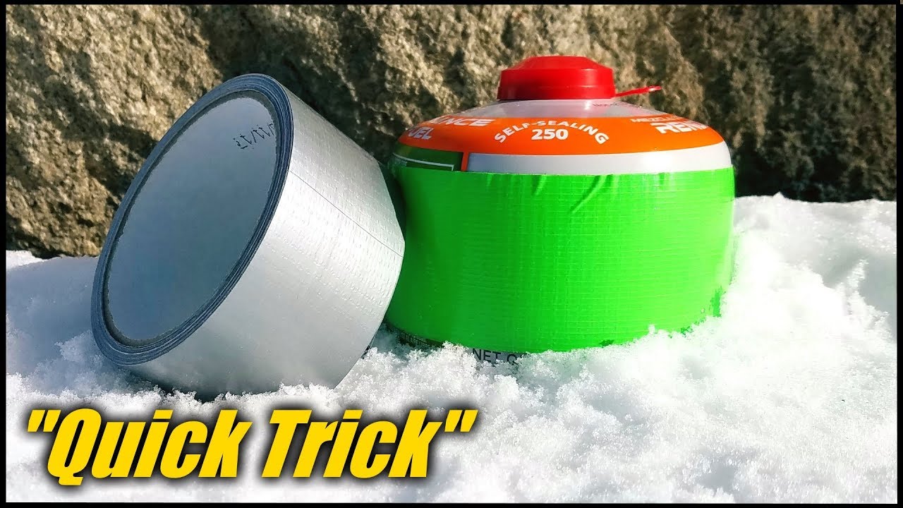 Cool Use For Duct Tape - "Quick Trick"