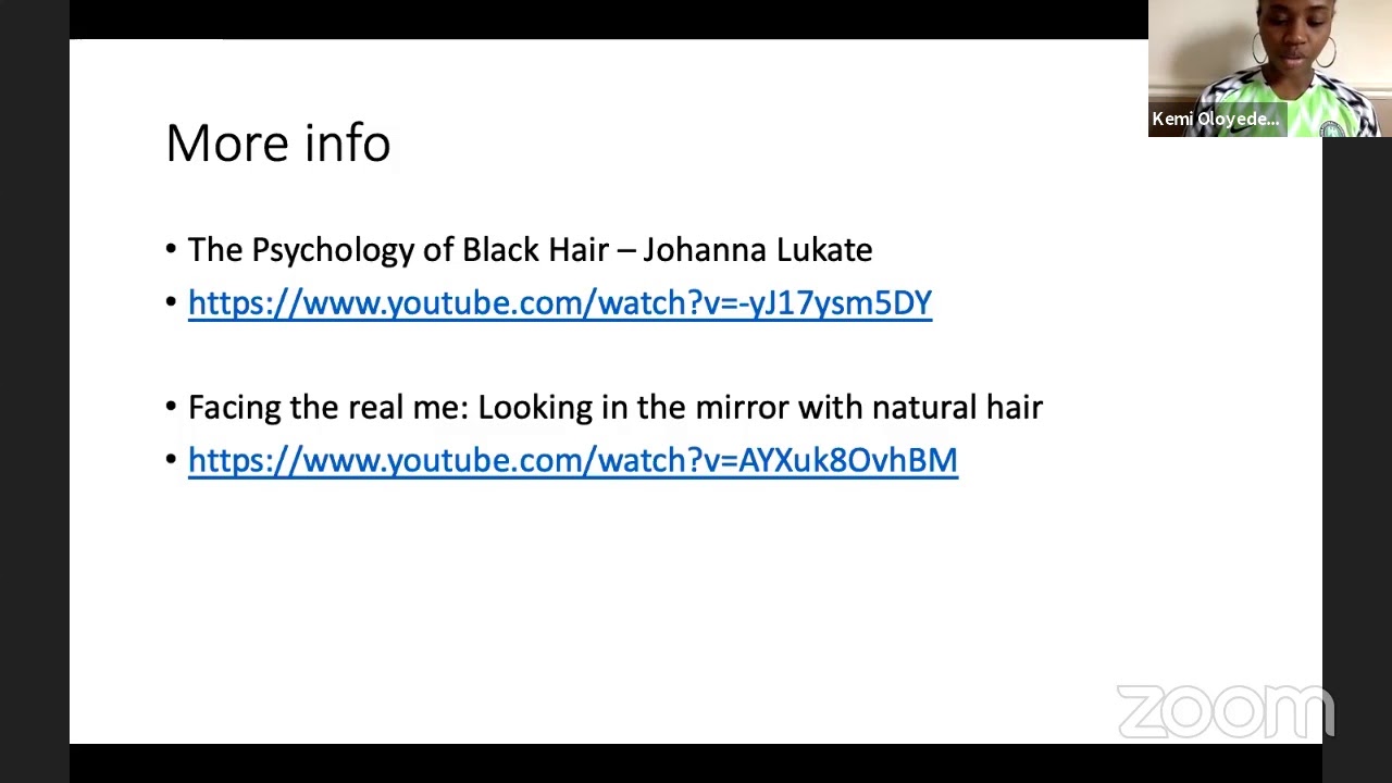 The Science of Afro Hair & Social Implications and History of Afro Hair with YBTN