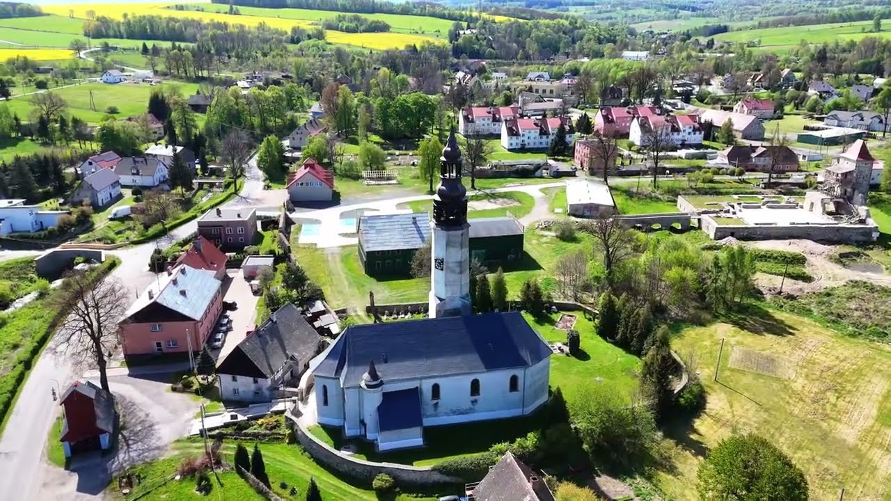 Stara Kamienica z drona. | 4K | 2024-04-28