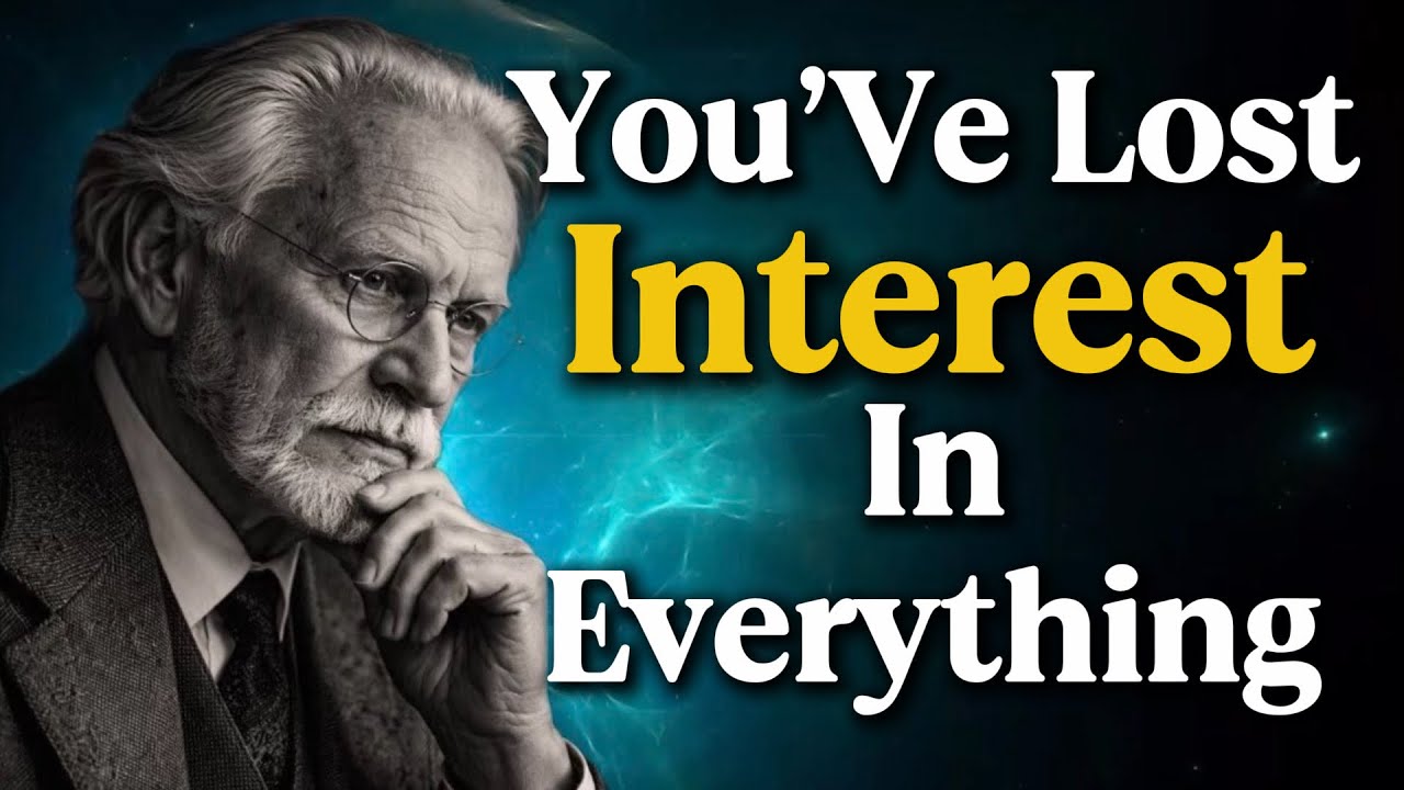 If You’ve Lost Interest in Everything, Watch This | Carl Jung for Sleep 