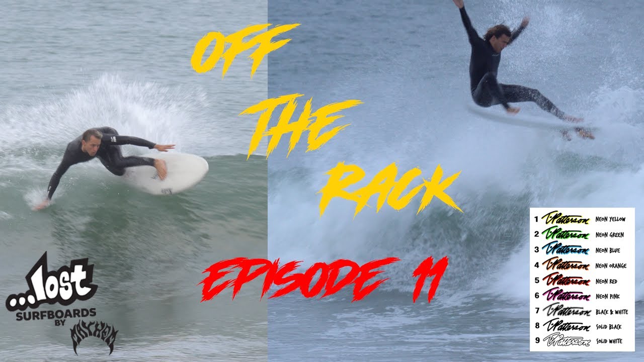 Usedsurf's OFF THE RACK episode 11 - Lost Mayhem and Timmy Patterson Surfboard Review