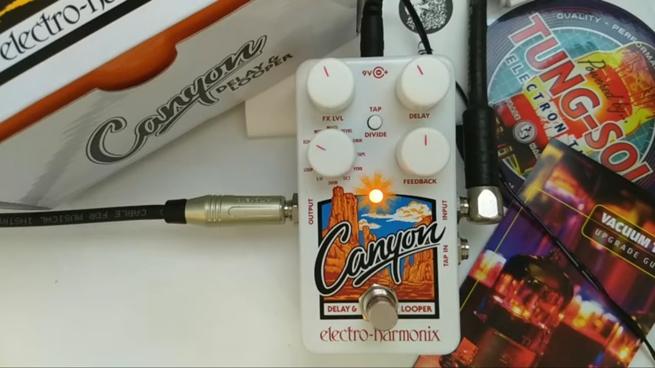 Canyon Delay & Looper - Unboxing,  Funções e Efeitos