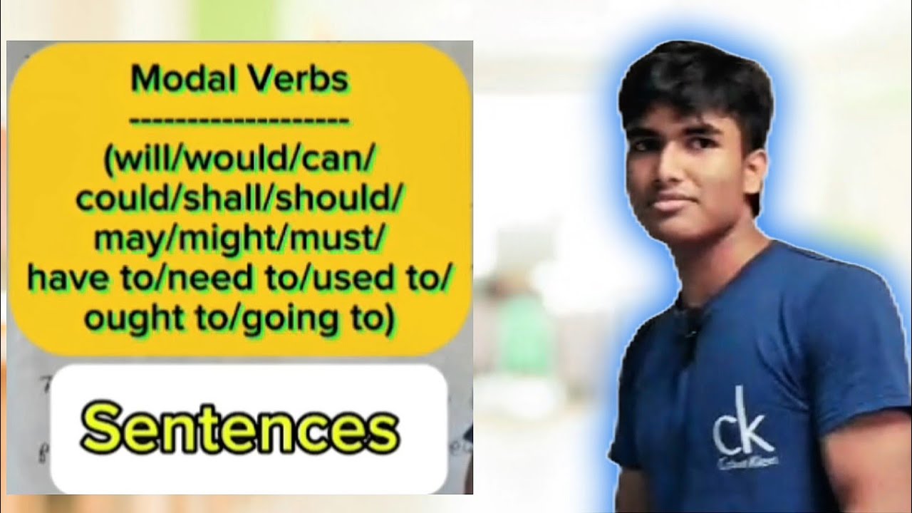 How to use Modal Verbs in the sentences into the Rohingya language.