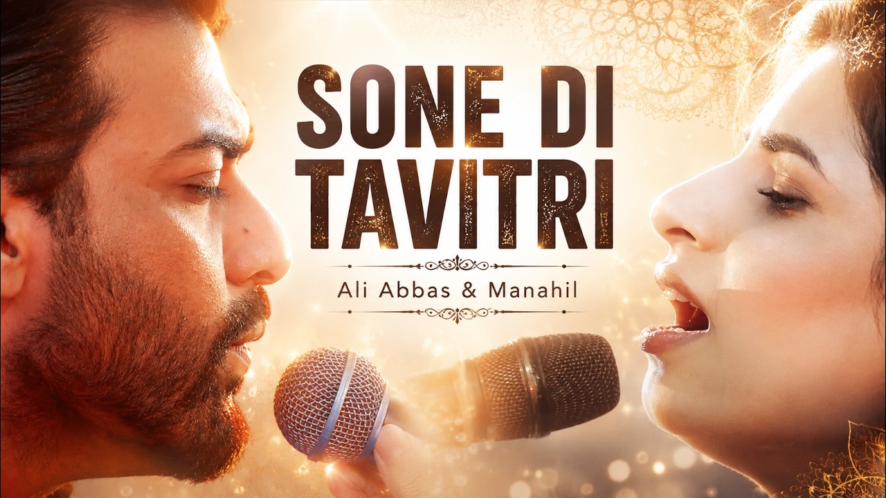 Sone Di Tavitri By Ali Abbas & Manahil || Live Performance ||| Eyecomm Studio