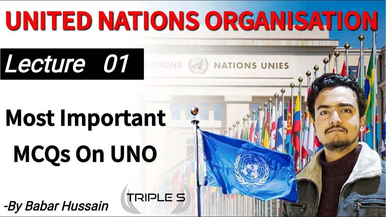 United Nations Organization: Important MCQs for JKSSB SSC JKP Constable Exam by Babar Sir