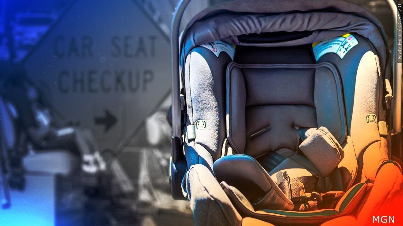 Car seat check event to make sure your children are riding safely